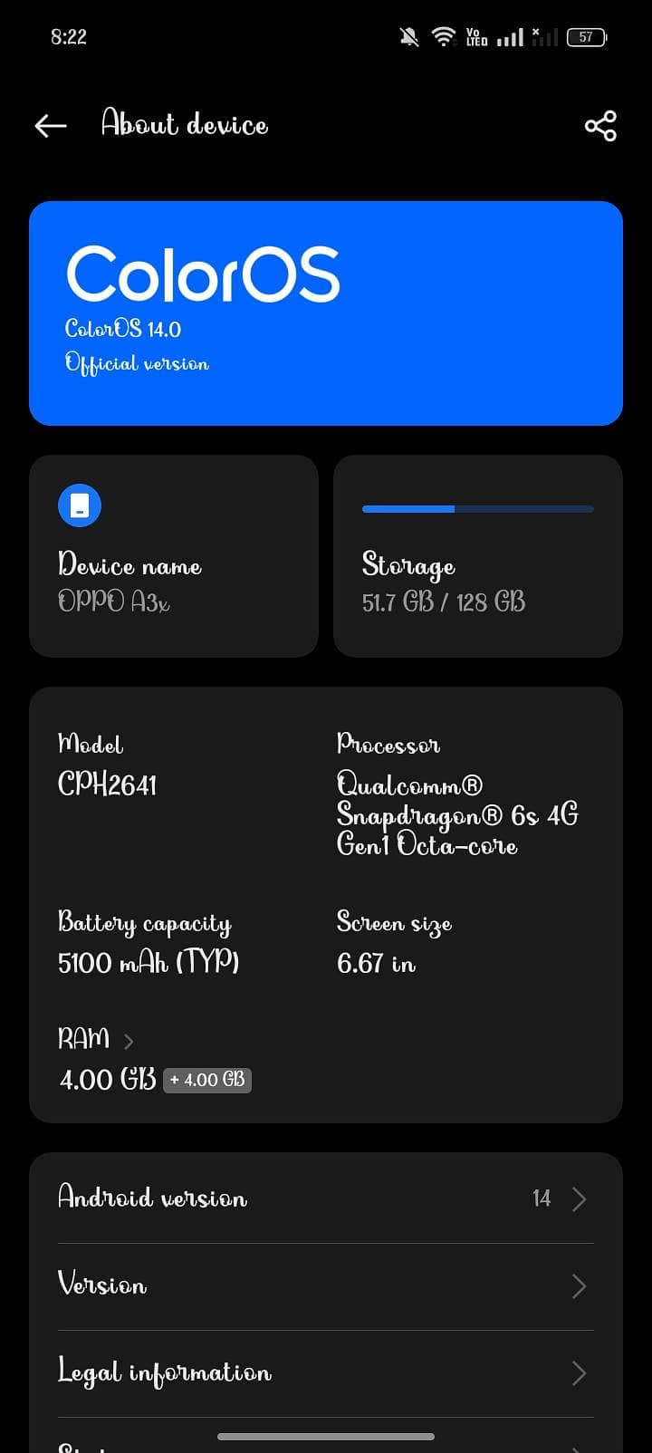 OPPO A5 4