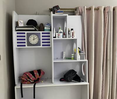 Custom-Made Bookshelf/study desk & Organizer