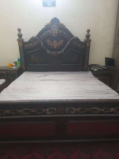Double Bed and Dressing