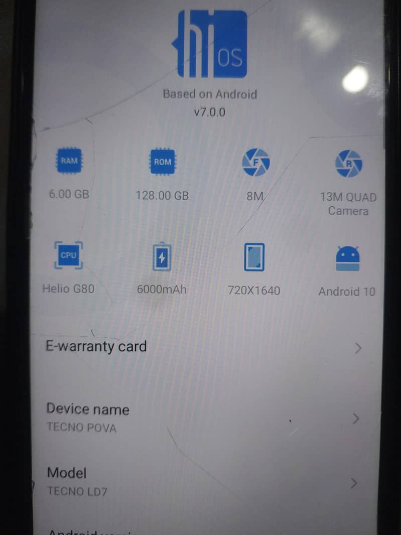 Tecno  pova 4