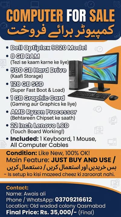 Dell optiplex 9020 like brand new
