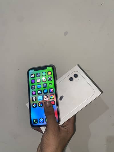 Apple iPhone 11 with box water pack
