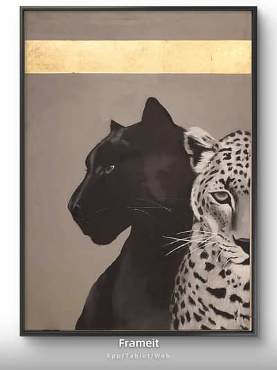 Beautiful Handmade Canvas Painting– Modern Home Decor (Brand New)