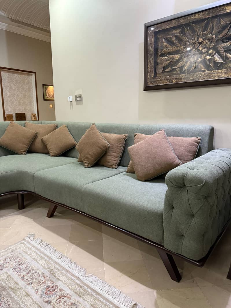 L-shaped sofa 1