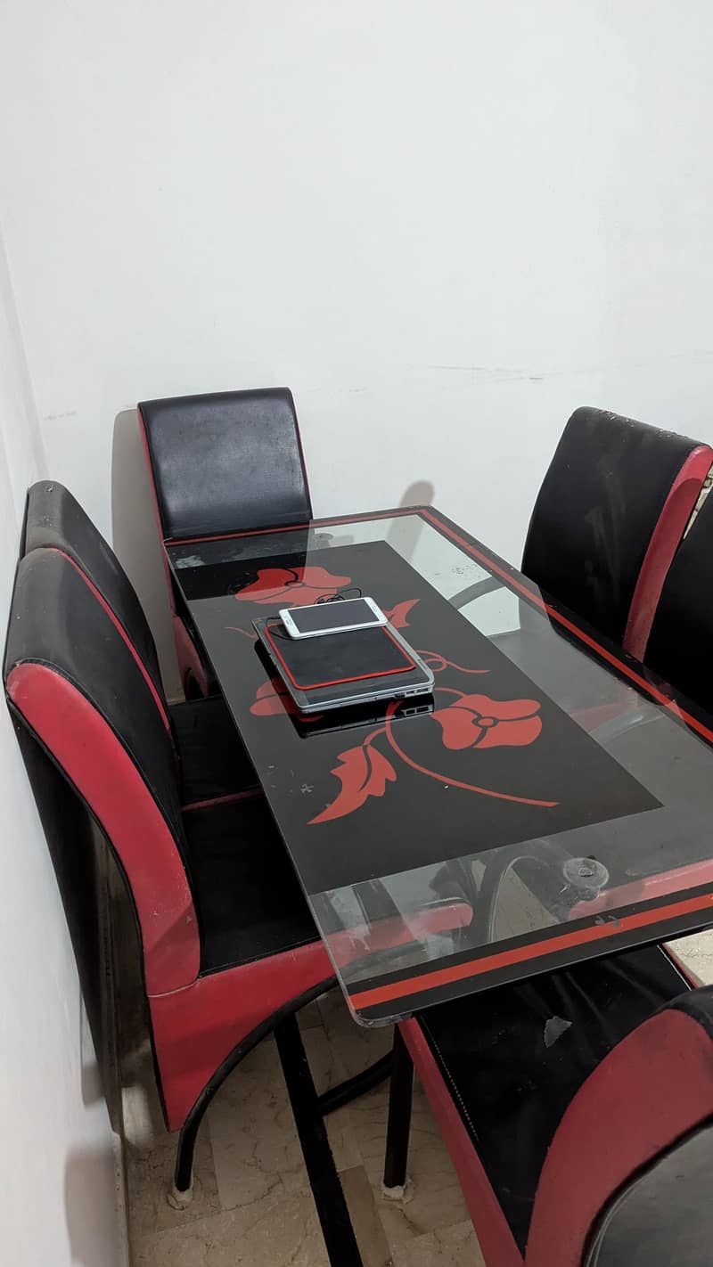 dining table with chairs 2
