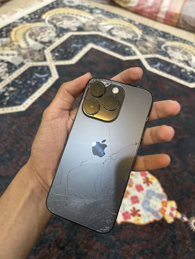 iPhone 14 Pro | Non pta sim working | back crack