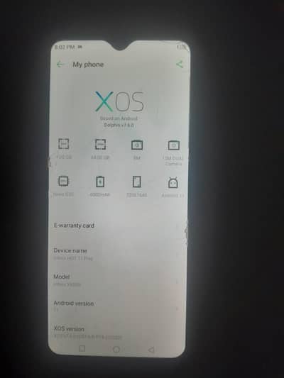 infinix hot 11 play 4gb 64gb memory he All ok