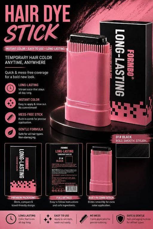 *HAIR DYE STICK* Black & Brown colour Available