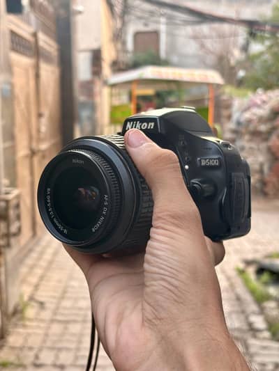 Nikon D5100 with 18-55mm Lens