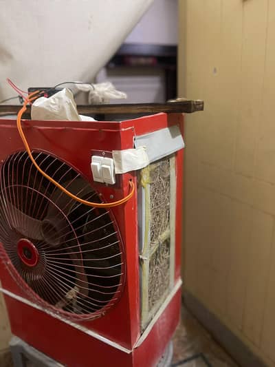 DC Cooler 2 months Used with AC to DC Converter charger