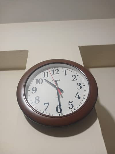 2 wall clocks