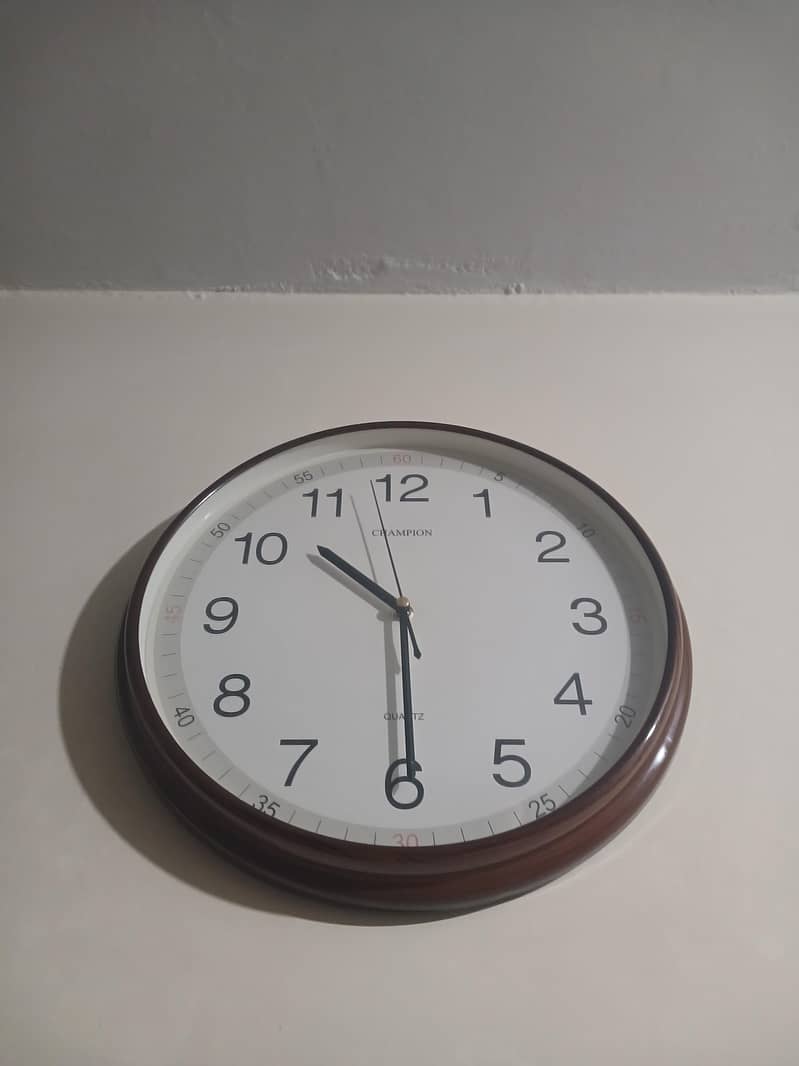 2 wall clocks 1