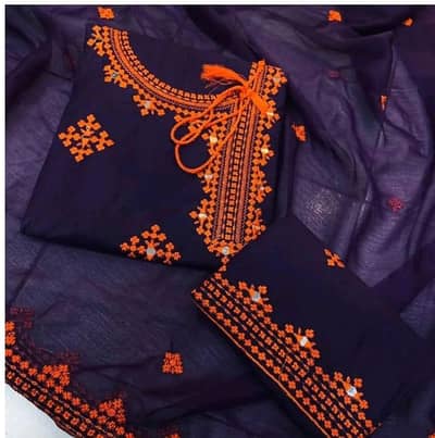 two piece embrided dress