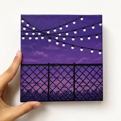 Handmade Mini Canvas Paintings Bundle