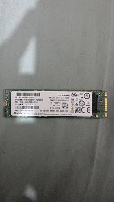 SK Hynix NVMe M. 2 SSD 128GB Ultra Fast SSD for Laptop & PC