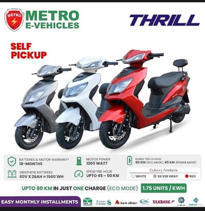 Metro E8S PRO Electric Bike 2025 | 80KM Range | 1200W Motor