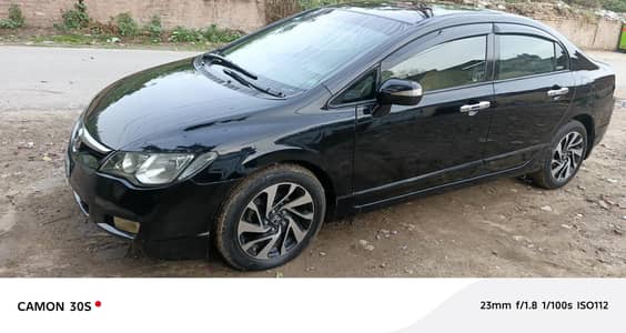 Honda Civic Manual Hardtop 2007 black shiny