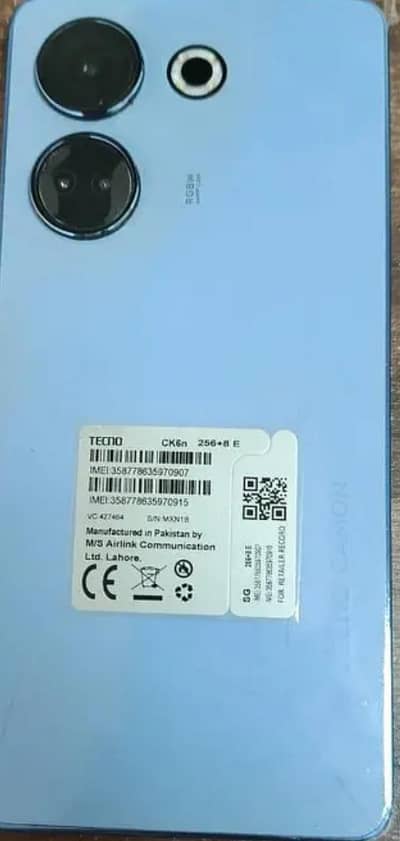Tecno CAMON 20. . . . ,03226003005