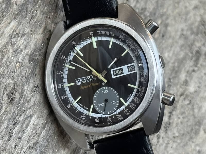 Seiko Automatic Chronograph Speedtimer. 0