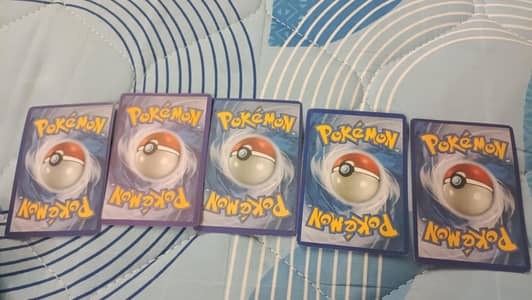 5 pokiemon GX/vxtar cards (5 cards bundle) good condition 10/9