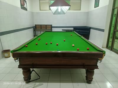 snooker table