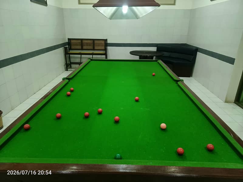 snooker table 3