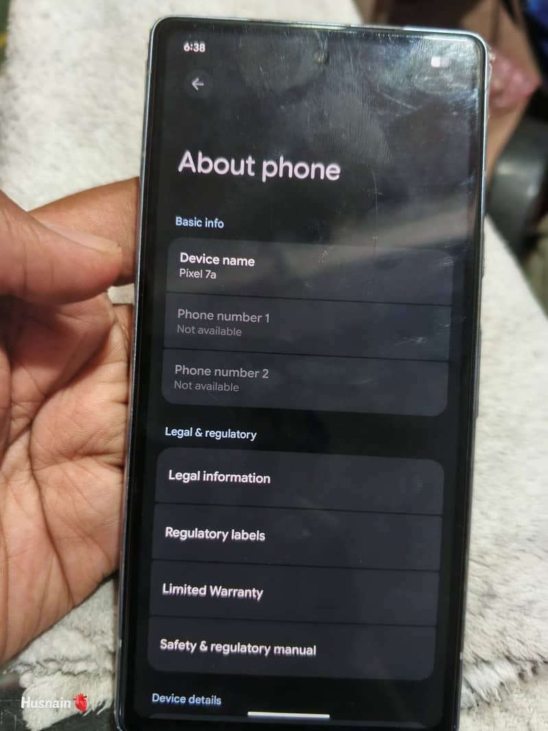 Google Pixel 7a 3