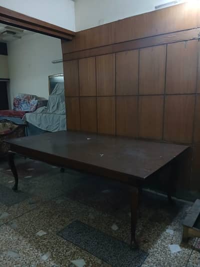 pure wood dining table