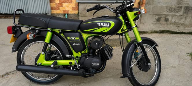 Yamaha lime green black beauty 135 top speed