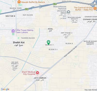 Near to Park 10 Marla Residential Plot For sale In AWT Phase 2 - Block E-1 Lahore