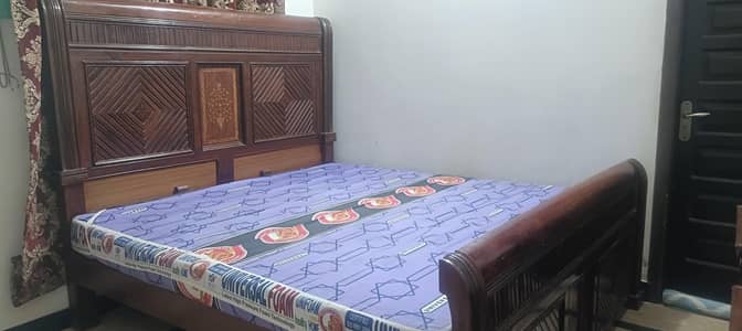 Double Bed Pure Wooden