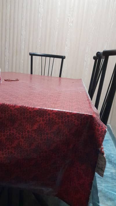 matel 6 chairs daining table