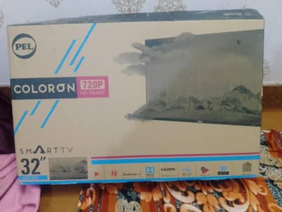 PEL 32 inches Smart LED Brand New Condition 10/10 Urgent Sale 720 Rslt