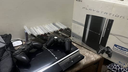 Plays Station 3 ps3 fat collector item with box