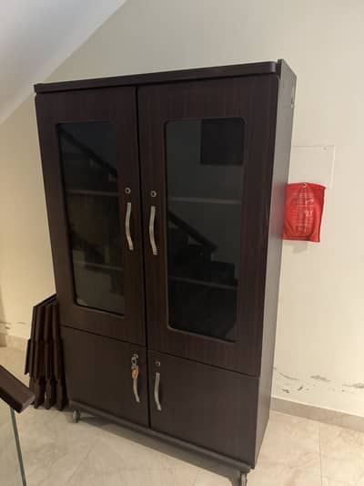 Wooden kitchen Cabinet showcase