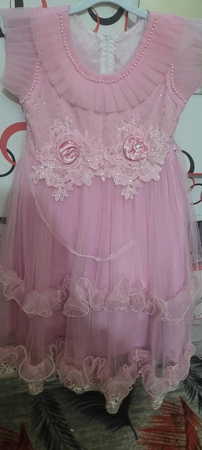 pink fancy frock