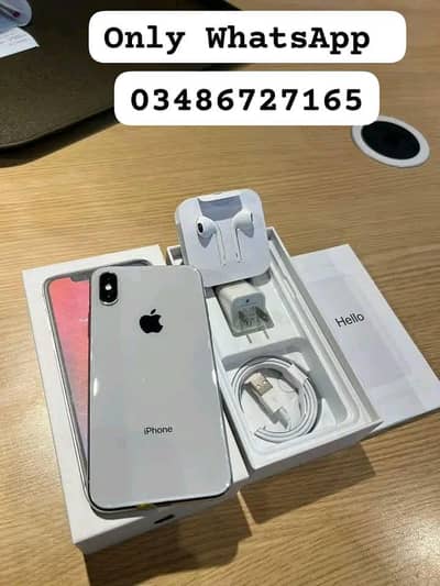 Apple iPhone X PTA approved with box farsal