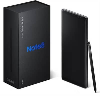 Samsung Galaxy Note 8 (PTA Approved) 10/10 Condition with Box