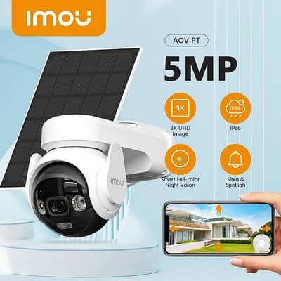 4g sim imou solar panel 360°PTz