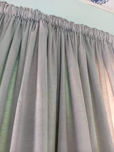grey curtains 2 piece