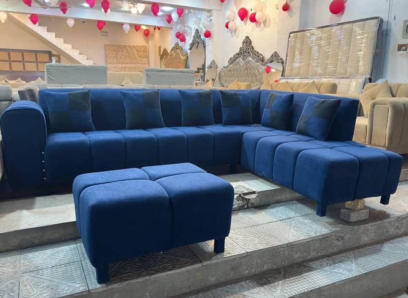L Shaped sofa set 4