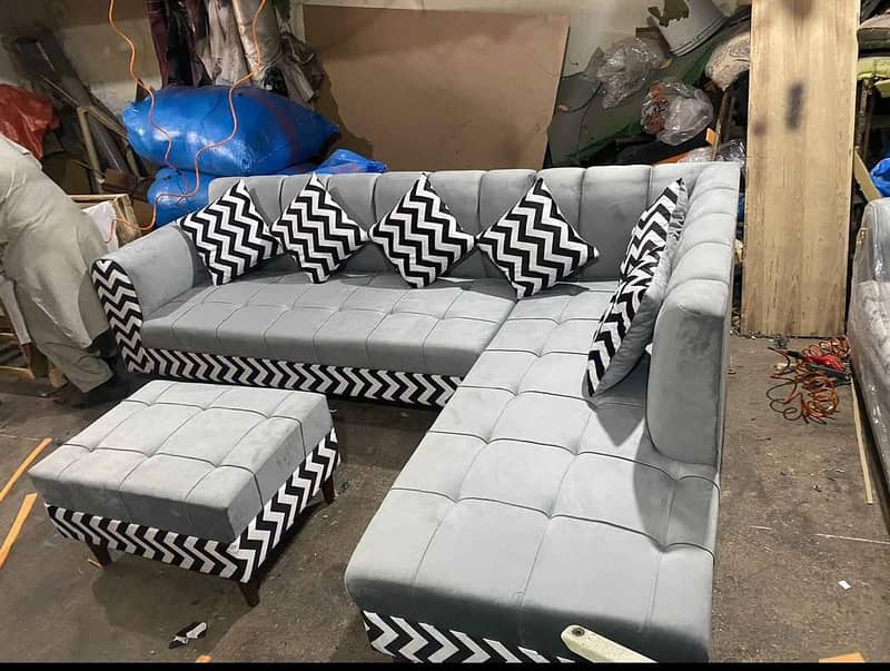 L Shaped sofa set 8