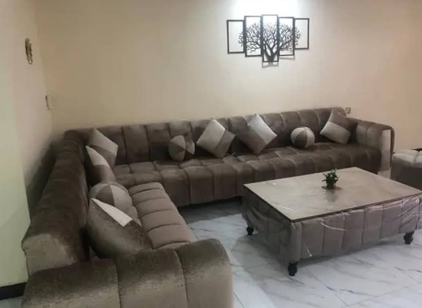 L Shaped sofa set 11