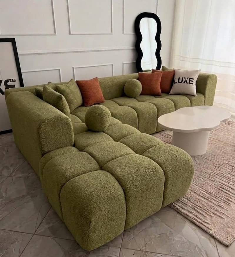 L Shaped sofa set 12