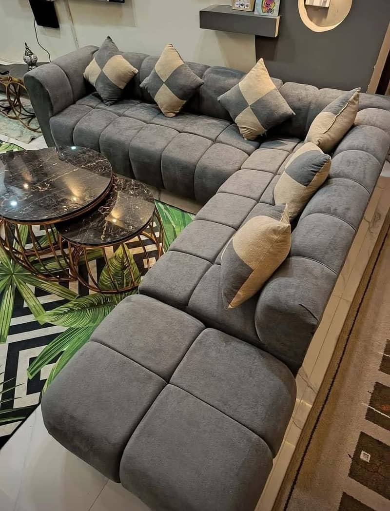 L Shaped sofa set 13