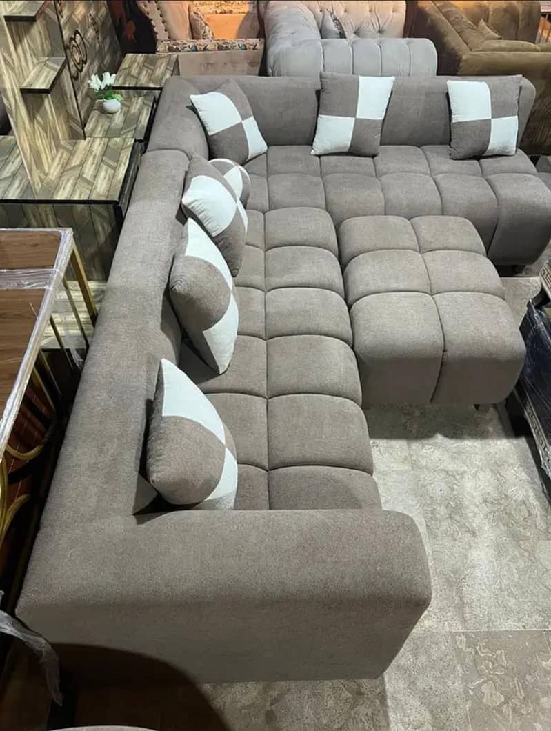 L Shaped sofa set 16