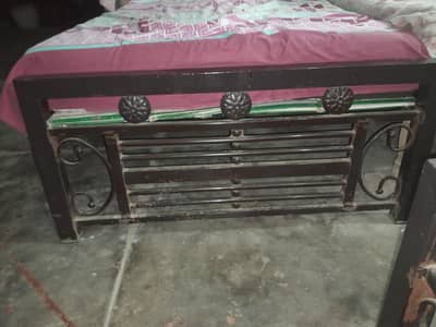 two single bed with matress