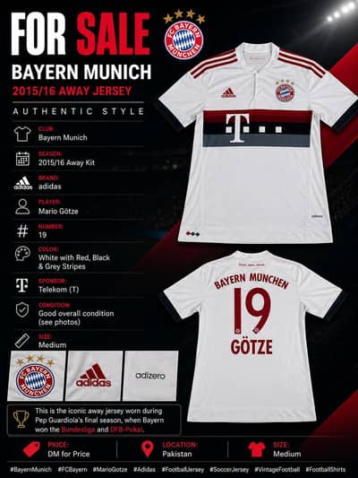 Bayern Munich 2015\16 Season Jersey