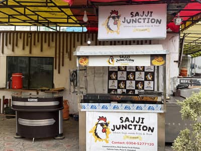 sale my food stall with all items