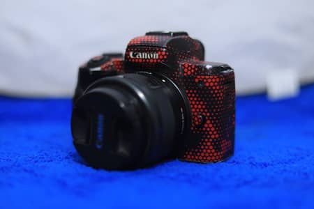 Canon m50 with kit lens